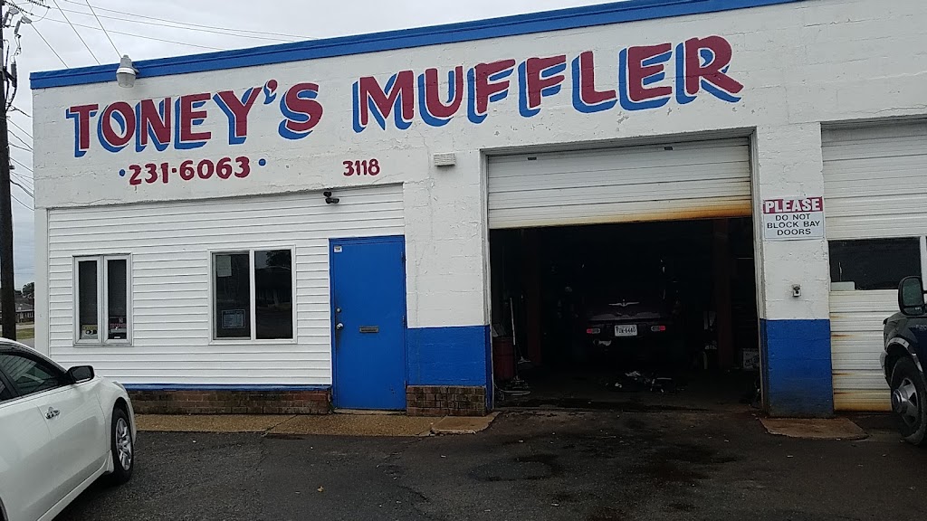 Toneys Muffler Shop | 3118 Broad Rock Blvd, Richmond, VA 23224, USA | Phone: (804) 231-6063