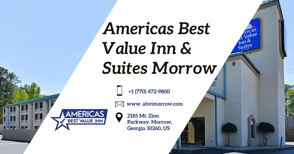 Americas Best Value Inn & Suites | 2185 Mt Zion Pkwy, Morrow, GA 30260, USA | Phone: (770) 472-9800