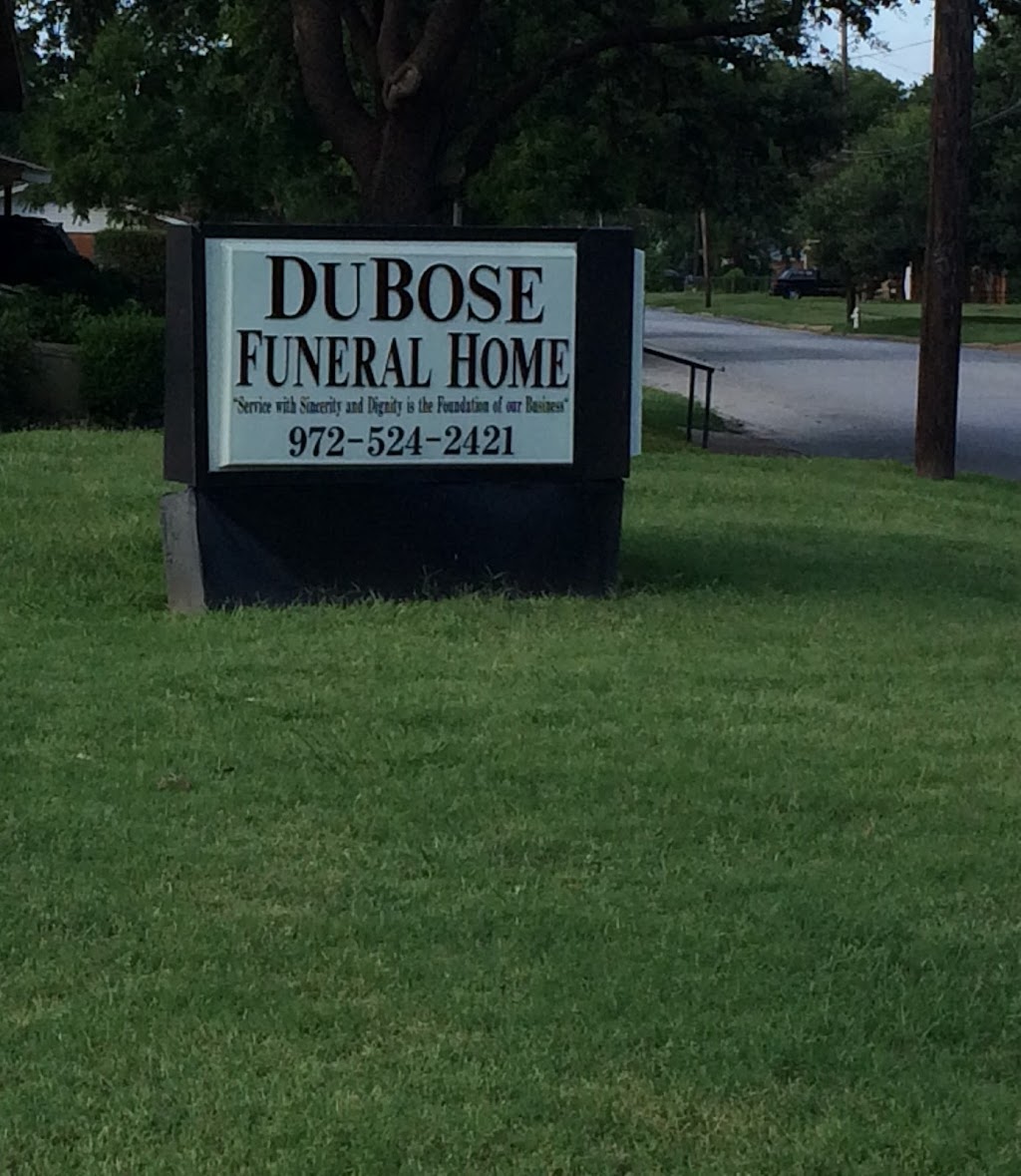 Dubose Funeral Home | 703 S Rockwall Ave, Terrell, TX 75160, USA | Phone: (972) 524-2421