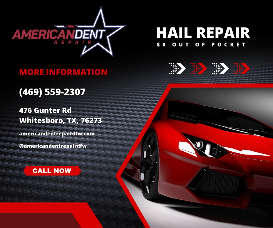 American Dent Repair | 476 Gunter Rd, Whitesboro, TX 76273, USA | Phone: (469) 559-2307