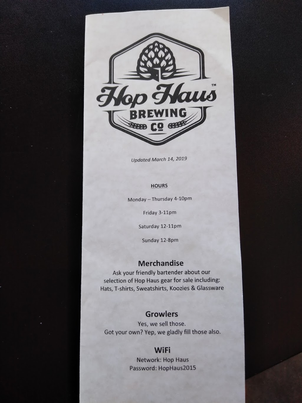 Hop Haus Brewing Company | 231 S Main St, Verona, WI 53593, USA | Phone: (608) 497-3165