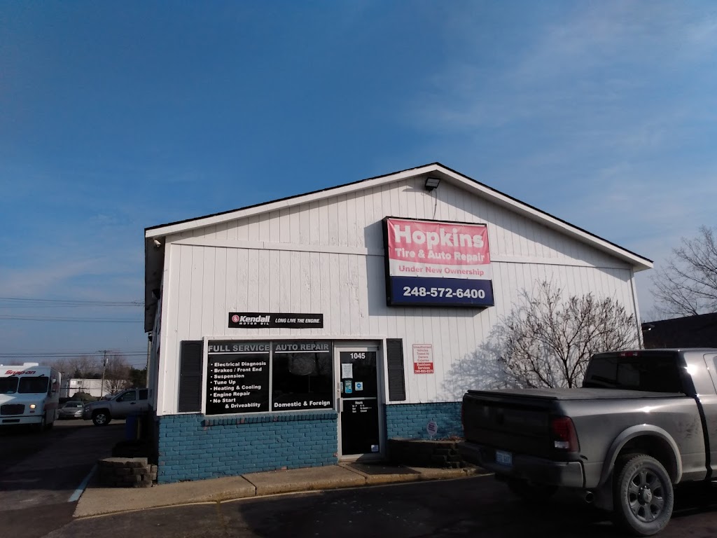 Hopkins Tire & Auto Repair | 1045 S Lapeer Rd, Oxford, MI 48371, USA | Phone: (248) 572-6400