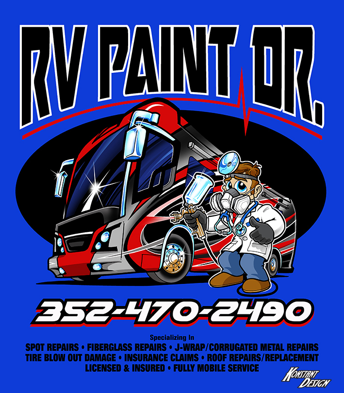 Rv Paint Dr | 11425 SE 73rd Ct, Belleview, FL 34420, USA | Phone: (352) 470-2490