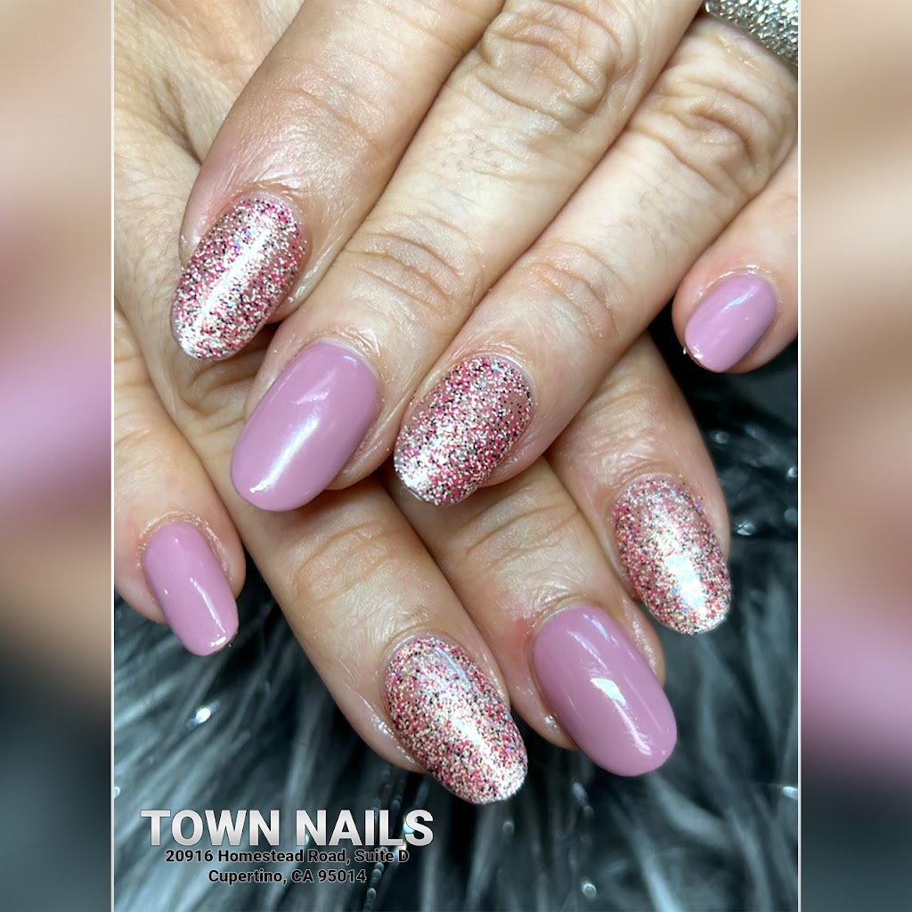 Town Nails Spa | 20916 Homestead Rd D, Cupertino, CA 95014, USA | Phone: (408) 446-9567