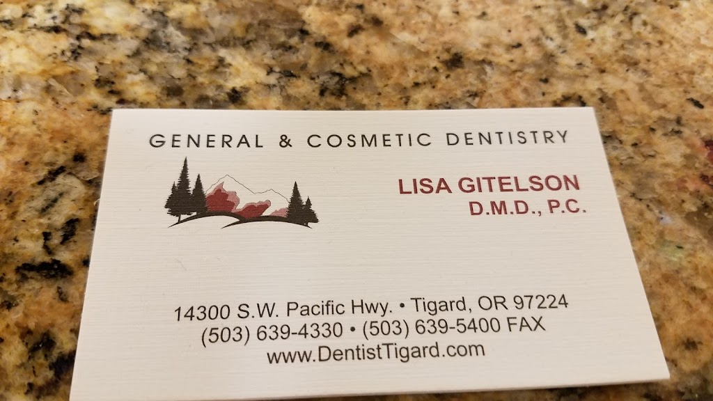 Lisa Gitelson, DMD | 14300 SW Pacific Hwy, Tigard, OR 97224, USA | Phone: (503) 639-4330