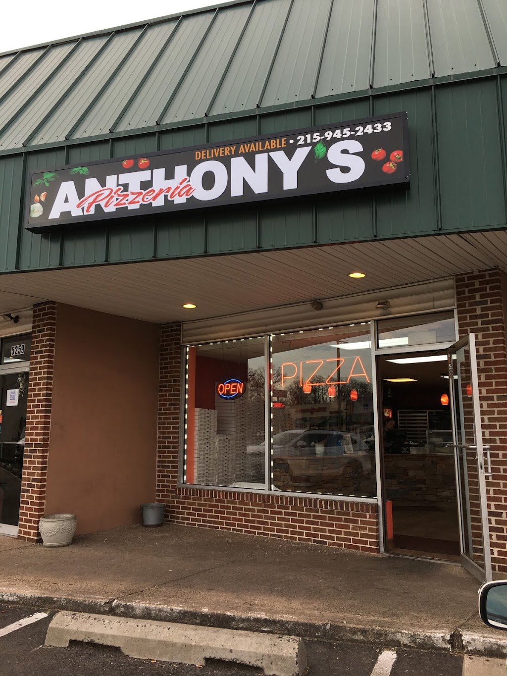 Anthonys Pizza | 5261 New Falls Rd, Levittown, PA 19056, USA | Phone: (215) 945-2433