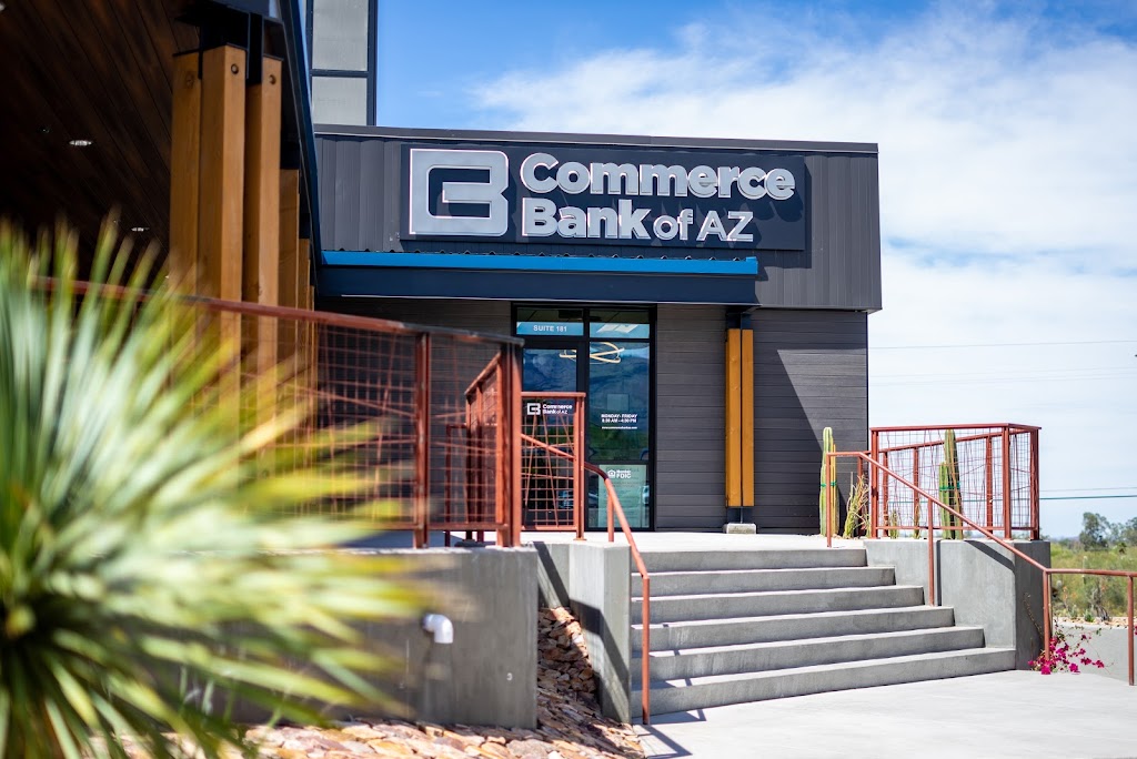 Commerce Bank of Arizona | 7315 N Oracle Rd Suite 181, Tucson, AZ 85704, USA | Phone: (520) 797-4160