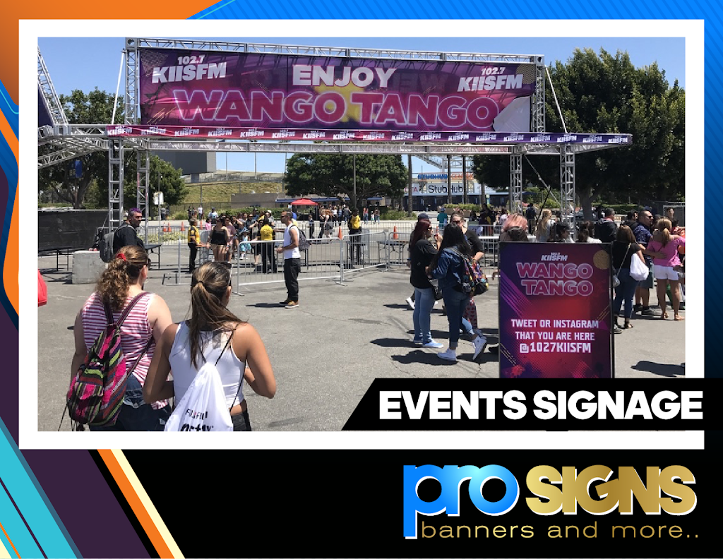 Pro Signs & More | 15709 Romar St, North Hills, CA 91343, USA | Phone: (951) 823-3343