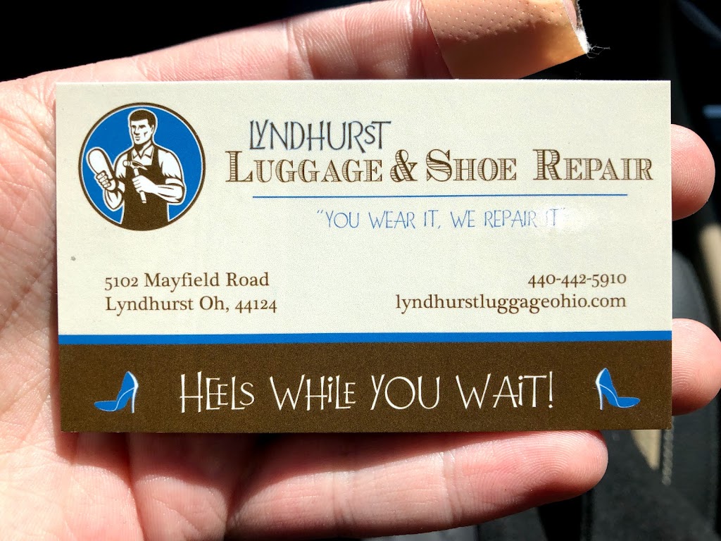 Lyndhurst Luggage & Shoe Repair | 5102 Mayfield Rd, Lyndhurst, OH 44124, USA | Phone: (440) 442-5910
