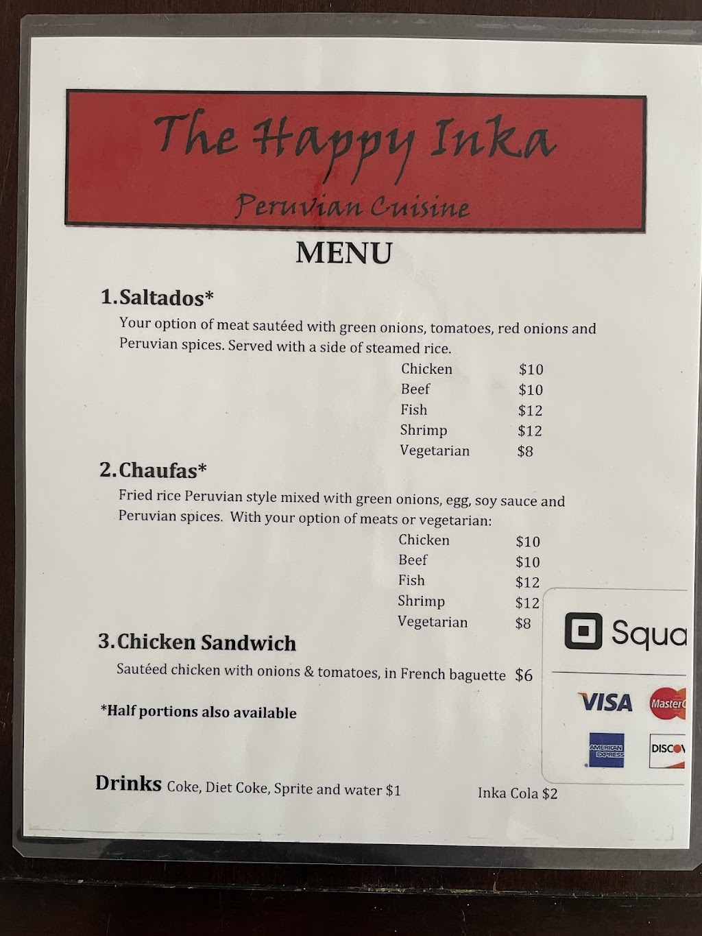 The Happy Inka | 964 W 10th St, San Pedro, CA 90731, USA | Phone: (310) 874-4409