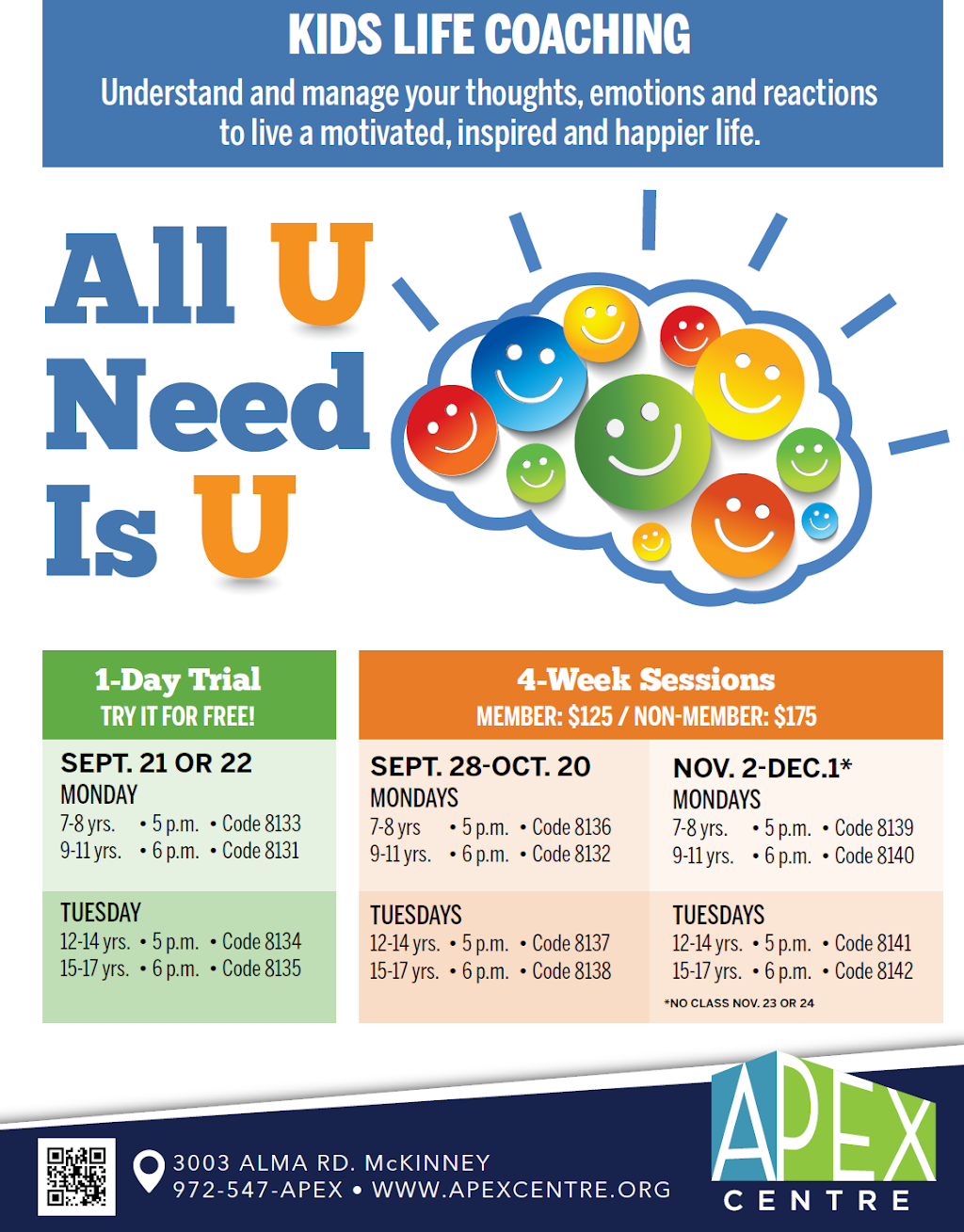 All U need is U Kids Life Studio | 4501 Tortuga Ln, McKinney, TX 75070, USA | Phone: (972) 834-0768