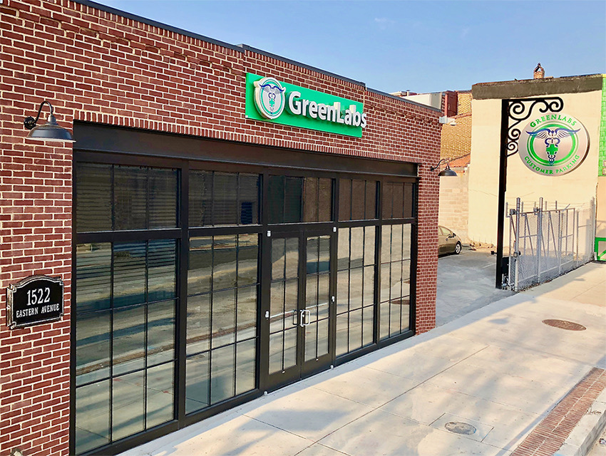 GreenLabs | 1522 Eastern Ave, Baltimore, MD 21231, USA | Phone: (410) 624-5520