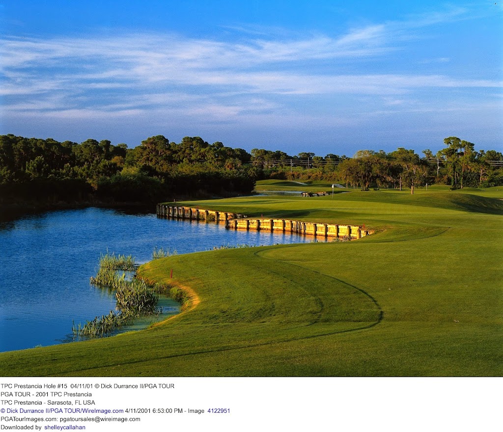 TPC Prestancia | 4409 Tournament Players Club Dr, Sarasota, FL 34238, USA | Phone: (941) 922-2800