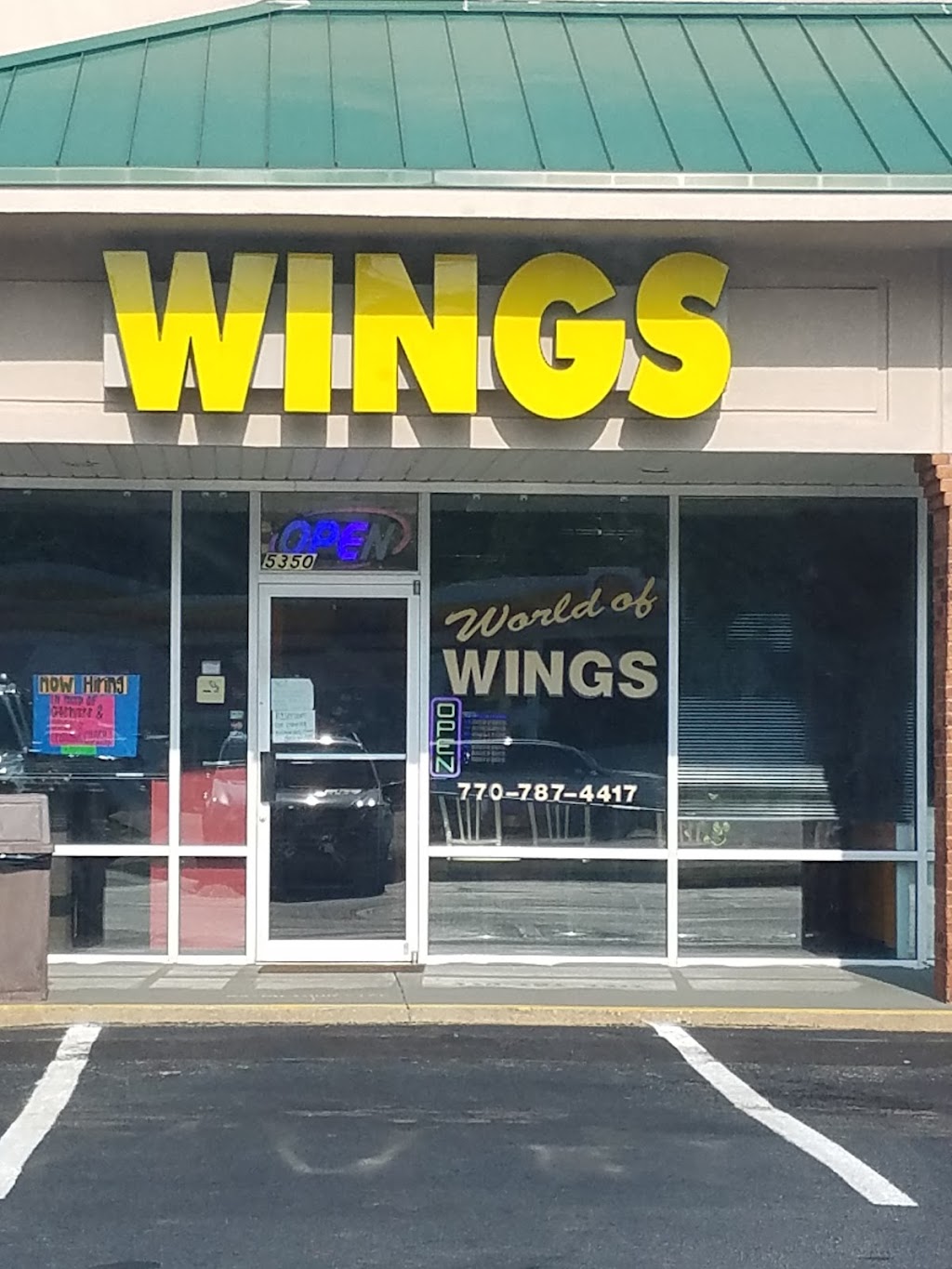 World of Wings | 5350 Hwy 20 S, Covington, GA 30016, USA | Phone: (770) 787-4417