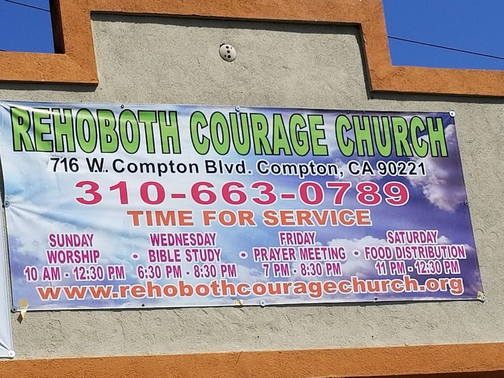 Rccg Rehoboth Courage Church | 568 W Compton Blvd, Compton, CA 90220, USA | Phone: (310) 663-0789