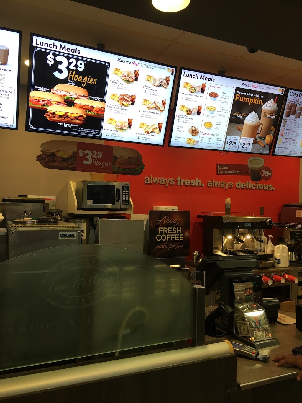 Tim Hortons | 25311 Telegraph Rd, Southfield, MI 48033, USA | Phone: (248) 350-1896