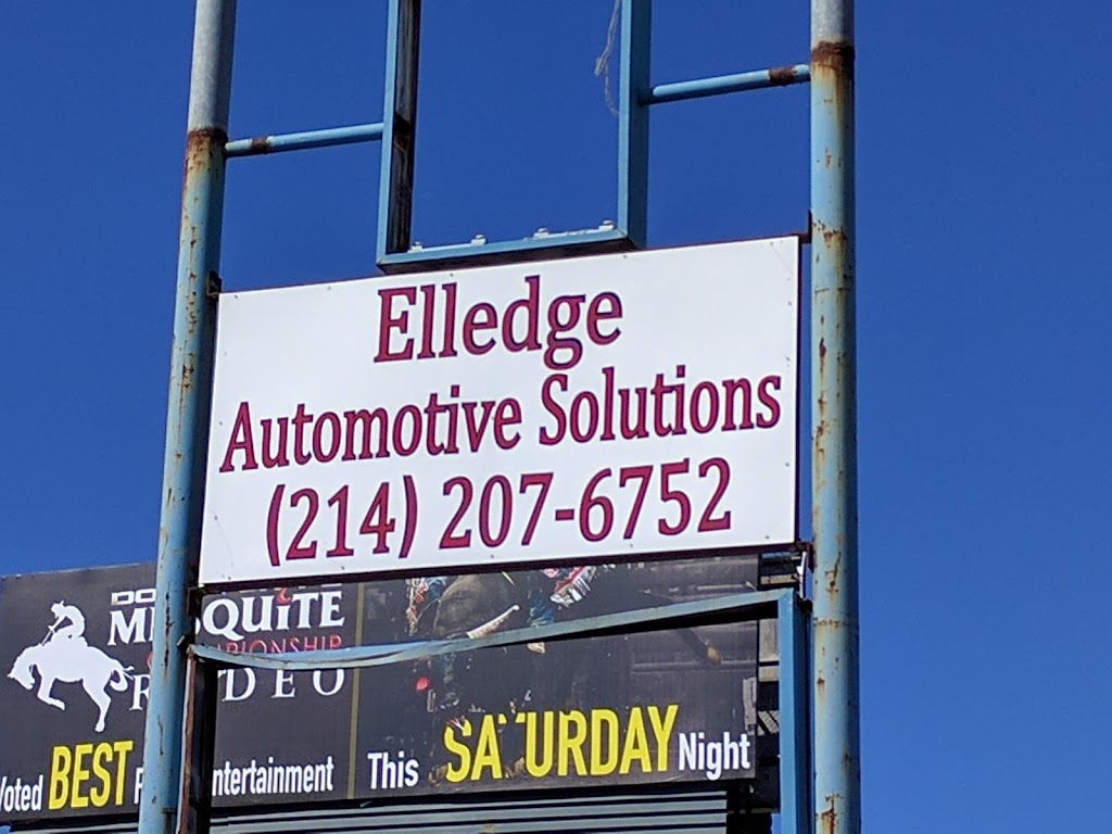 Elledge Automotive Solutions | 15757 U.S. 80 Frontage Rd # 11, Sunnyvale, TX 75182, USA | Phone: (214) 207-6752