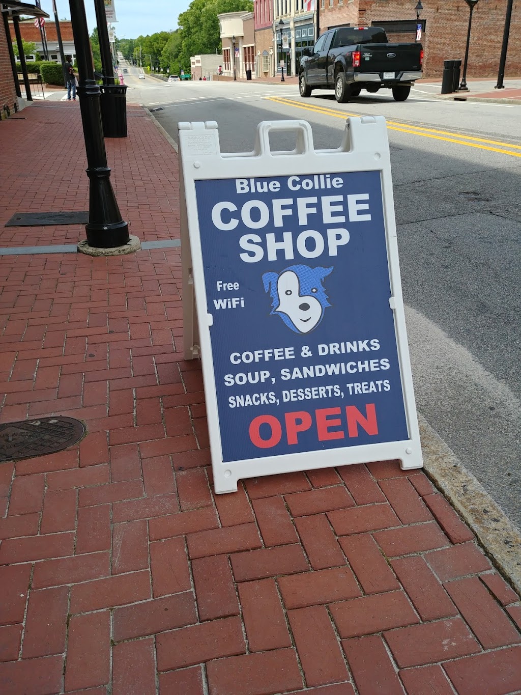 Blue Collie Coffee Shop | 106 N Main St, Louisburg, NC 27549, USA | Phone: (919) 400-9240