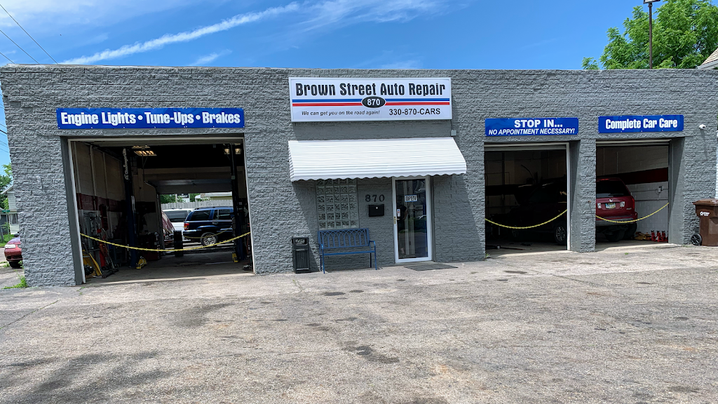 Brown Street Auto Repair | 870 Brown St, Akron, OH 44311, USA | Phone: (330) 870-2277