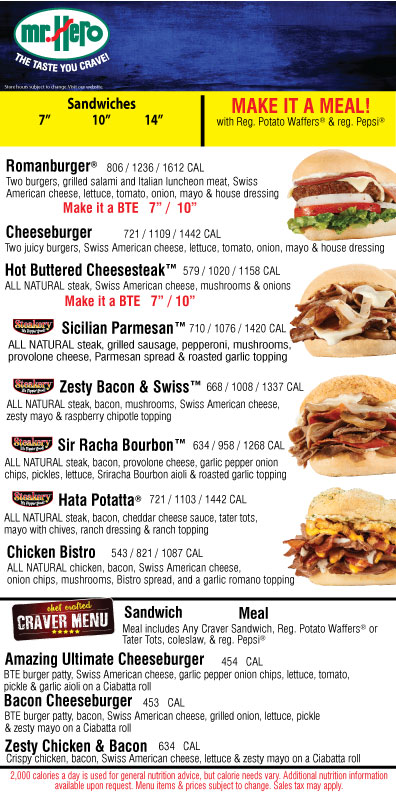 Mr. Hero with Drive-Thru | 2801 Maret St NE, Canton, OH 44705, USA | Phone: (330) 546-7008