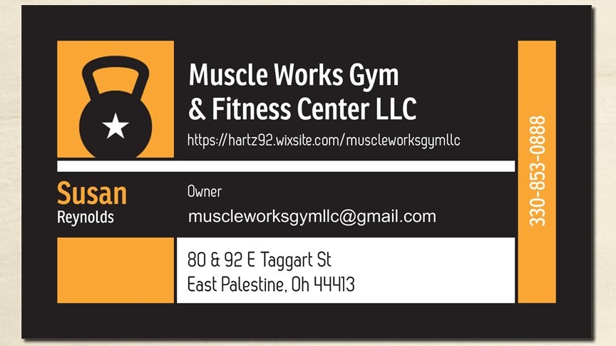 Muscle Works Gym & Fitness Center LLC | 80 E Taggart St, East Palestine, OH 44413, USA | Phone: (330) 853-0888