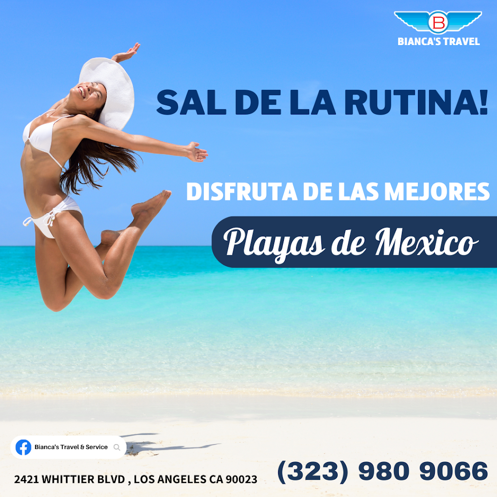 Biancas Travel & Service | 2421 Whittier Blvd #102a, Los Angeles, CA 90023, USA | Phone: (323) 980-9066