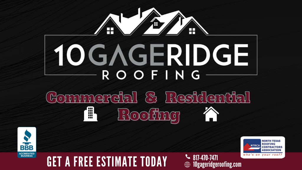 10 Gage Ridge Roofing | 2406 Ellis St #1, Venus, TX 76084, USA | Phone: (817) 225-2049