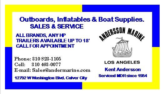 Andersson Marine | 12792 W Washington Blvd, Los Angeles, CA 90066, USA | Phone: (310) 823-1105