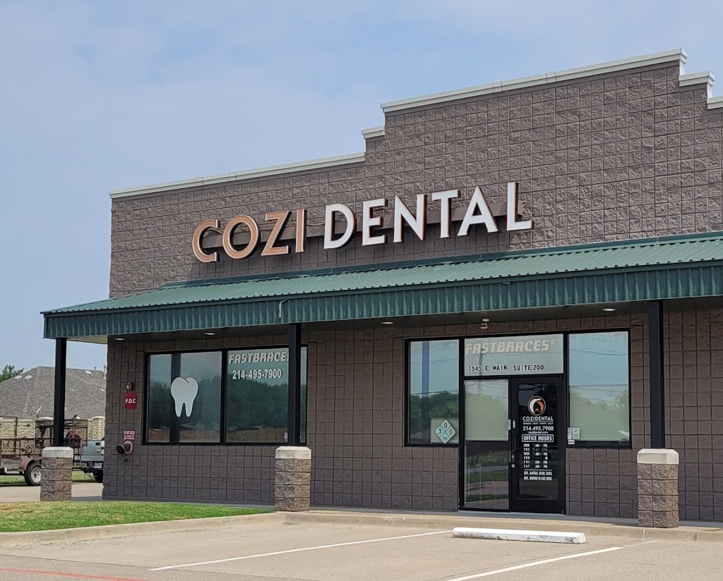 Cozi Dental | 1545 E Main St, Allen, TX 75002, USA | Phone: (214) 495-7900