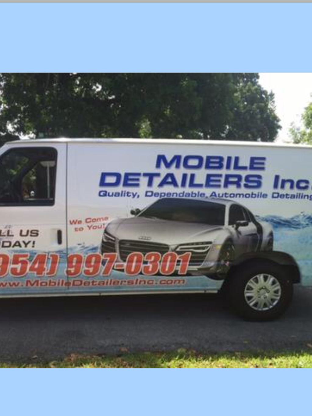 Mobile Detailers Inc | 4613 N University Dr # 327, Coral Springs, FL 33067, USA | Phone: (954) 997-0301
