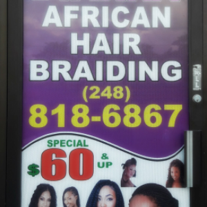 Diarra african hairbraiding | 302 S Telegraph Rd, Pontiac, MI 48341 | Phone: (248) 818-6867