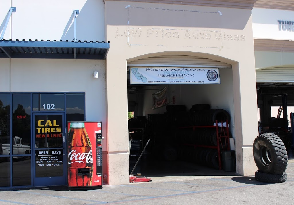 Cal Tires | 26622 Jefferson Ave, Murrieta, CA 92562, USA | Phone: (760) 691-0437