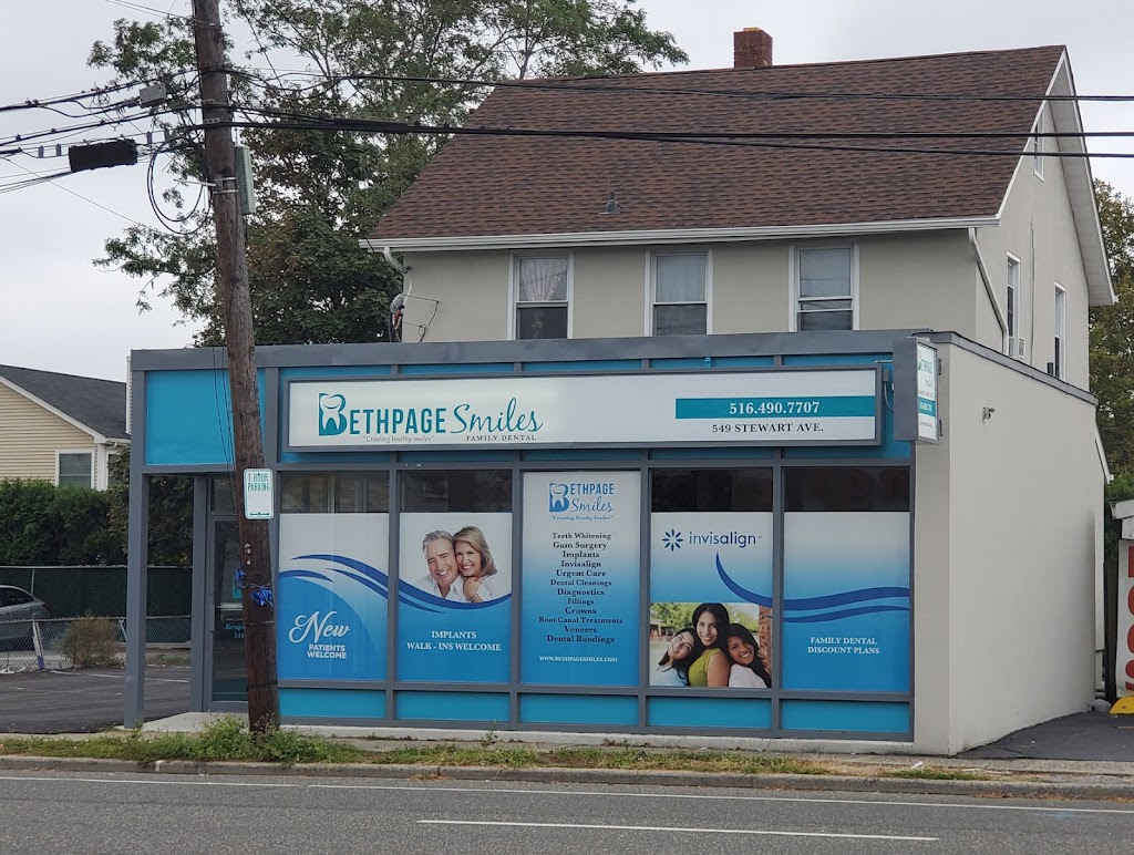 Bethpage Smiles Family Dental | 549 Stewart Ave, Bethpage, NY 11714, USA | Phone: (516) 490-7707