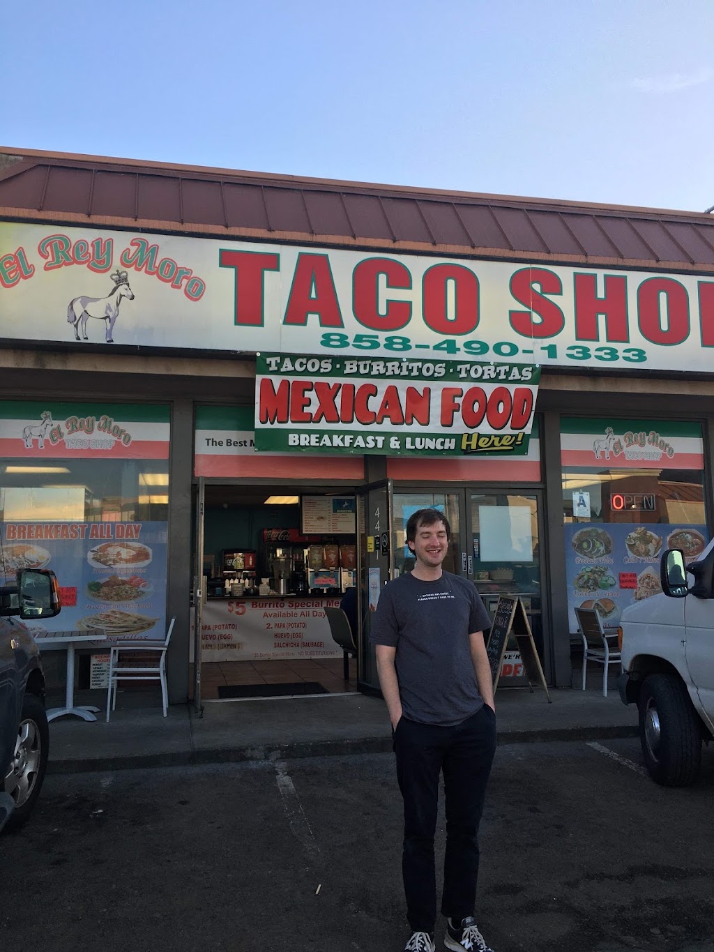 El Rey Moro Taco Shop | 4471 Clairemont Mesa Blvd, San Diego, CA 92117, USA | Phone: (858) 490-1333