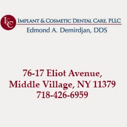 Implant & Cosmetic Dental Care, PLLC | 76-17 Eliot Ave, Queens, NY 11379, USA | Phone: (718) 426-6959