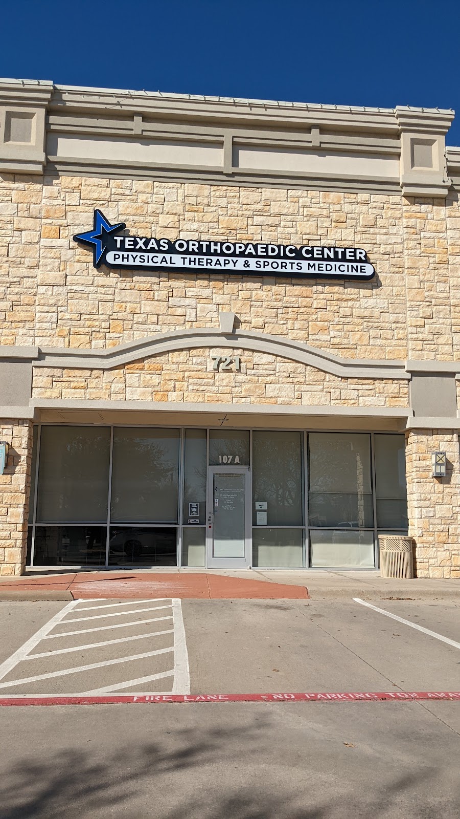 Texas Orthopaedic Center Physical Therapy | 721 Keller Pkwy Suite, 107A, Keller, TX 76248, USA | Phone: (817) 854-9968