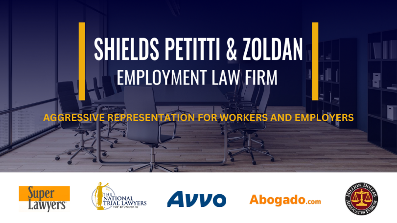 Shields Petitti & Zoldan, PLC | Phoenix Employment Lawyers | 5090 N 40th St Suite 207, Phoenix, AZ 85018, USA | Phone: (602) 566-9271