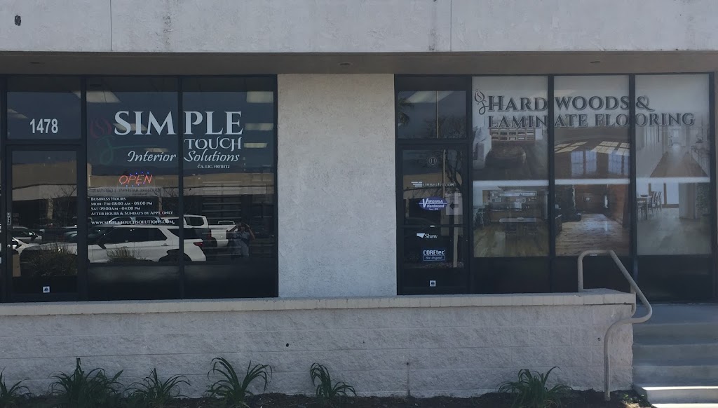Simple Touch-Interior Solutions | 1478 Industrial Park Ave, Redlands, CA 92374, USA | Phone: (909) 792-2002