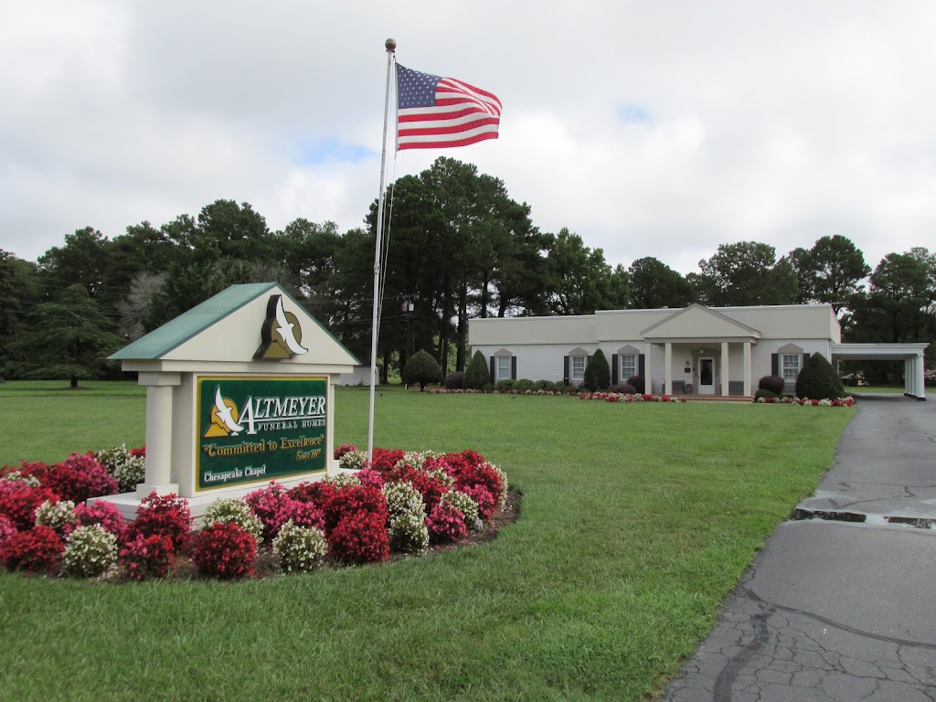 Altmeyer Funeral Homes & Crematory - Chesapeake Chapel | 929 S Battlefield Blvd, Chesapeake, VA 23322, USA | Phone: (757) 482-3311