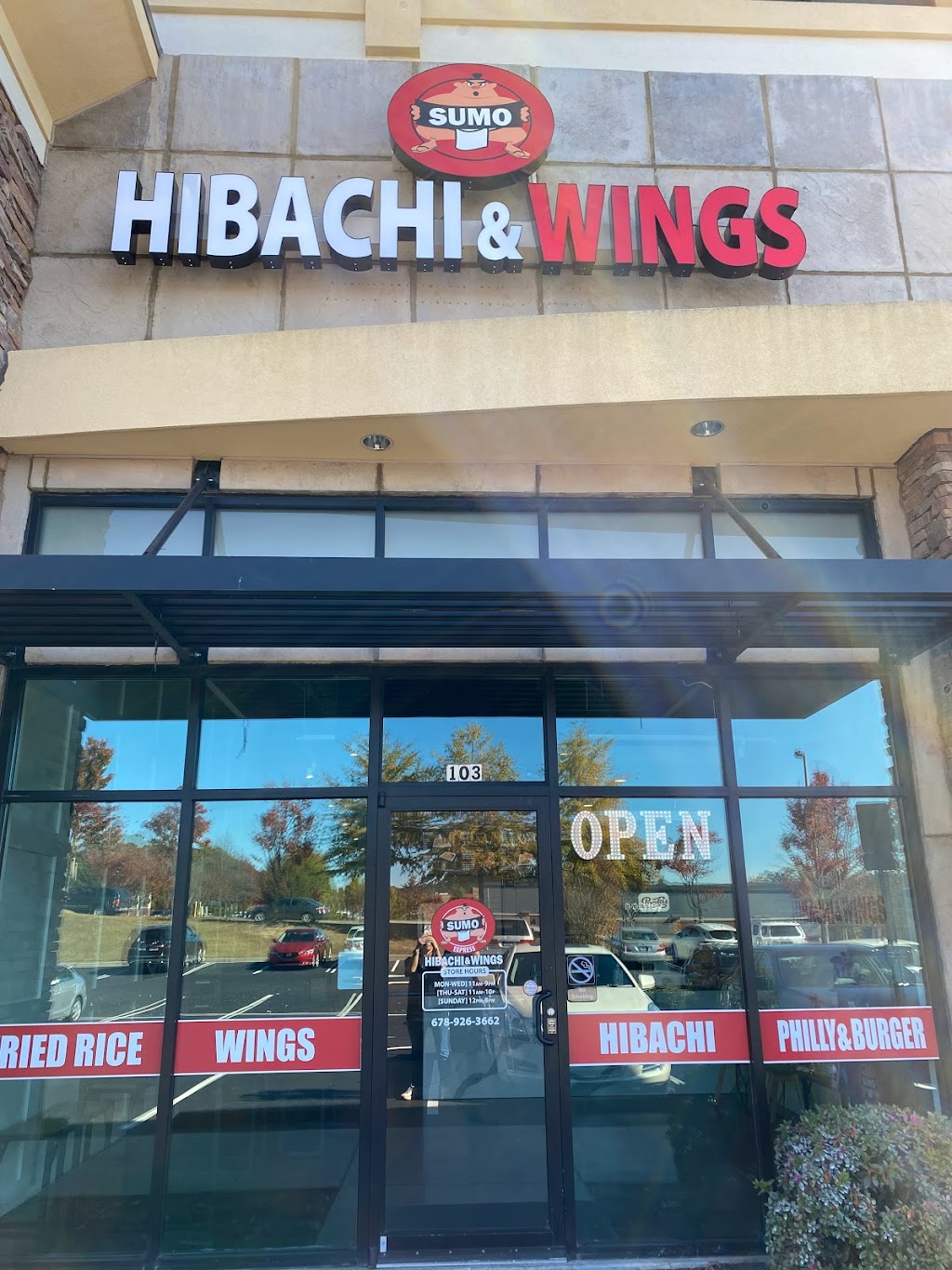 Sumo Hibachi and Wings-Hamilton | 3265 Sardis Church Rd Suite 103, Buford, GA 30519, USA | Phone: (678) 926-3662