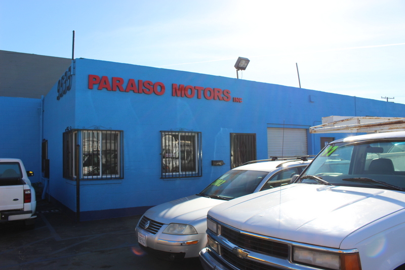 Paraiso Motors Inc. | 9533 Atlantic Ave, South Gate, CA 90280 | Phone: (323) 744-2858