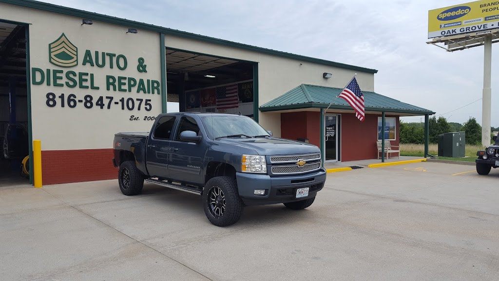 Sargent Auto & Diesel Repair | 200 NW Jefferson St, Grain Valley, MO 64029, USA | Phone: (816) 847-1075