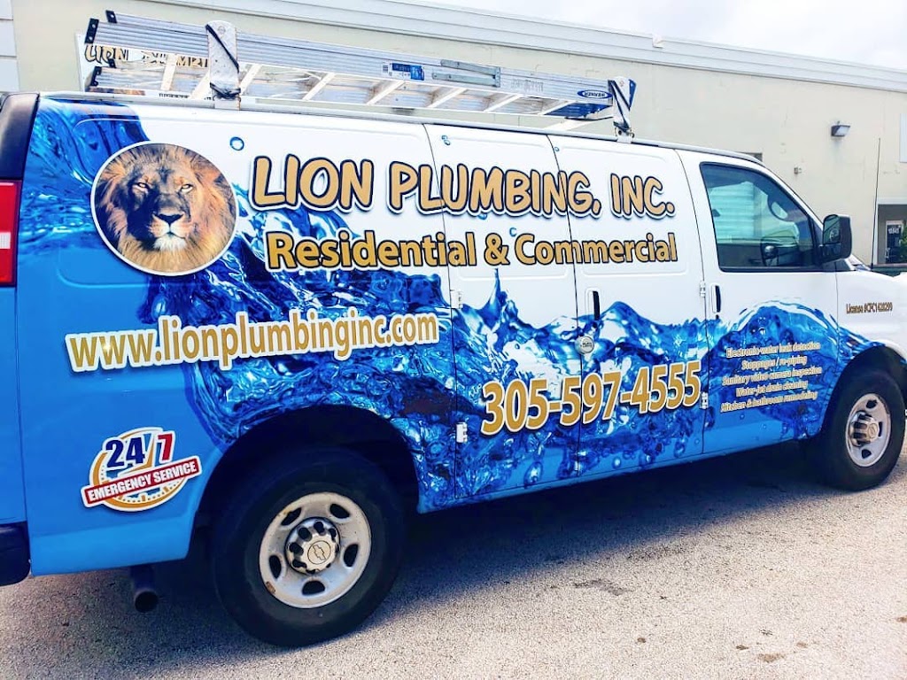 Lion Plumbing, Inc. | 10847 NW 29th St, Doral, FL 33172, USA | Phone: (305) 597-4555