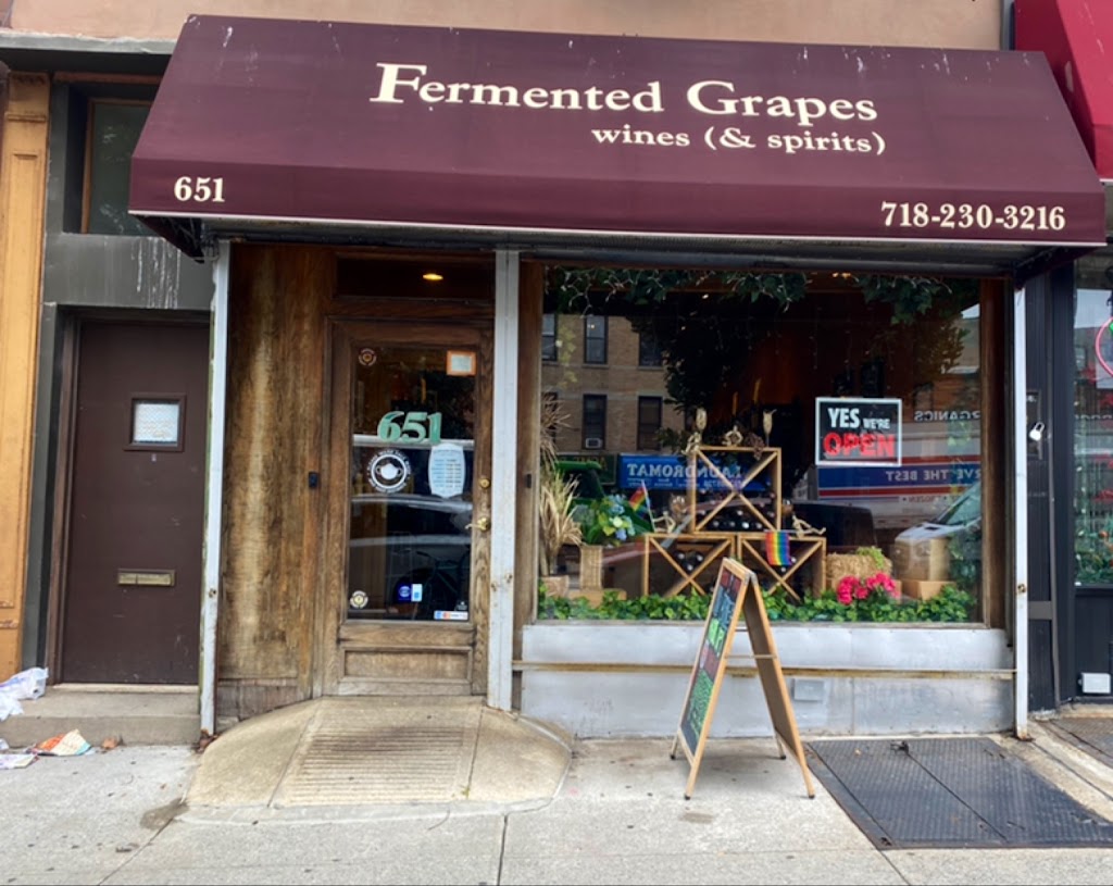 Fermented Grapes | 651 Vanderbilt Ave, Brooklyn, NY 11238, USA | Phone: (718) 230-3216