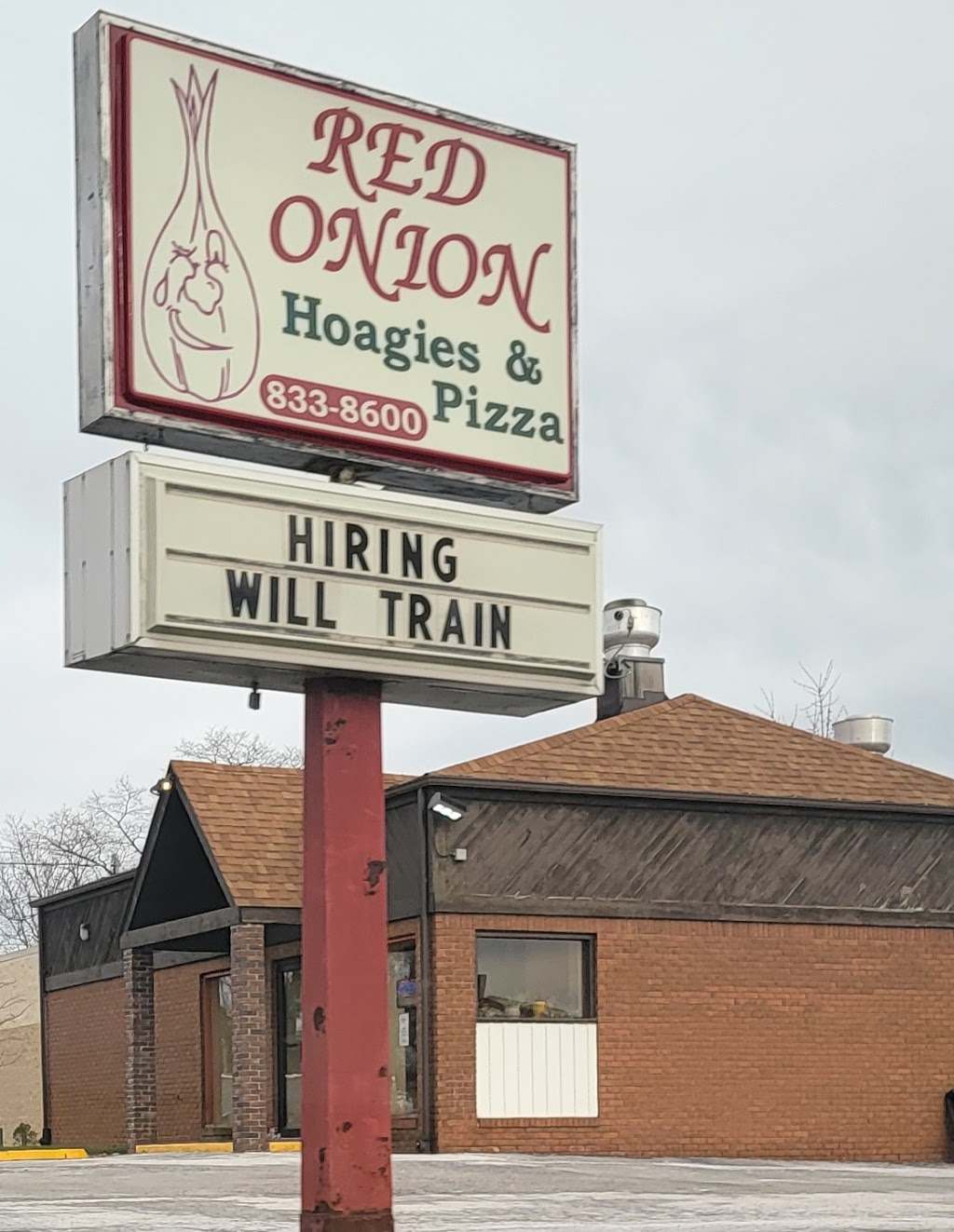 Red Onion Hoagies & Pizza | 2925 South Park Rd, Bethel Park, PA 15102, USA | Phone: (412) 833-8600