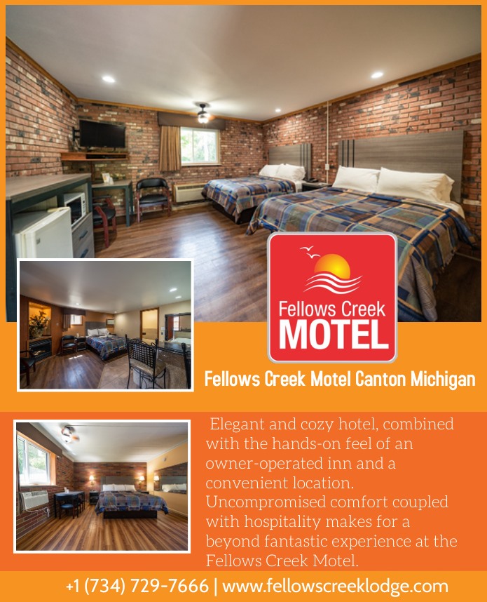 Fellows Creek Lodge Motel | 40064 Michigan Ave, Canton, MI 48188, USA | Phone: (734) 729-7666