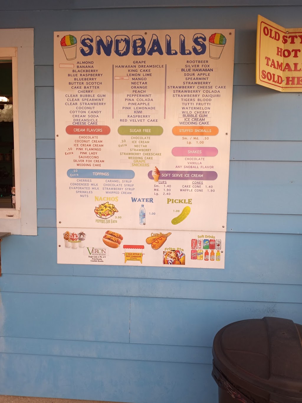 Sauves Snoballs & Sweets | 2215 Hickory Ave, Harahan, LA 70123, USA | Phone: (504) 305-5564