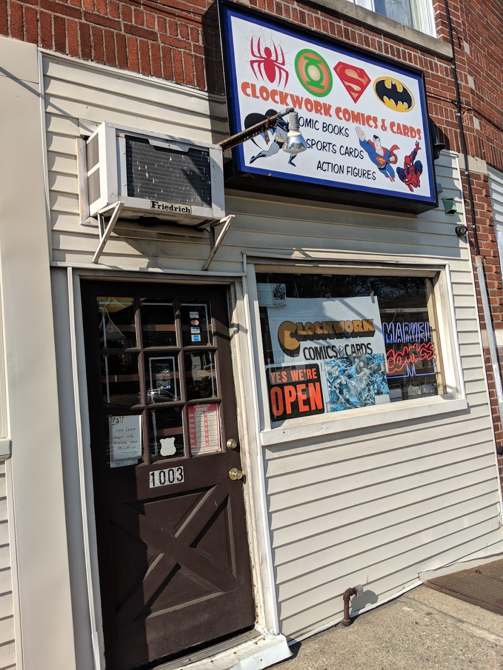 Clockwork Comics & Cards | 1003 Vauxhall Rd, Union, NJ 07083, USA | Phone: (908) 688-2660