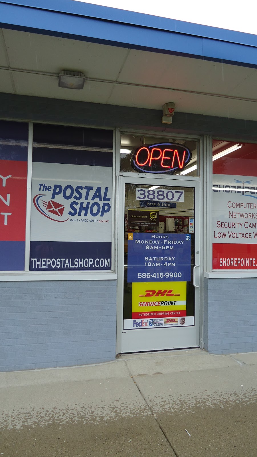 The Postal Shop | 26140 Crocker Blvd Mariners Pointe Shopping Center, Harrison Twp, MI 48045, USA | Phone: (586) 416-9900