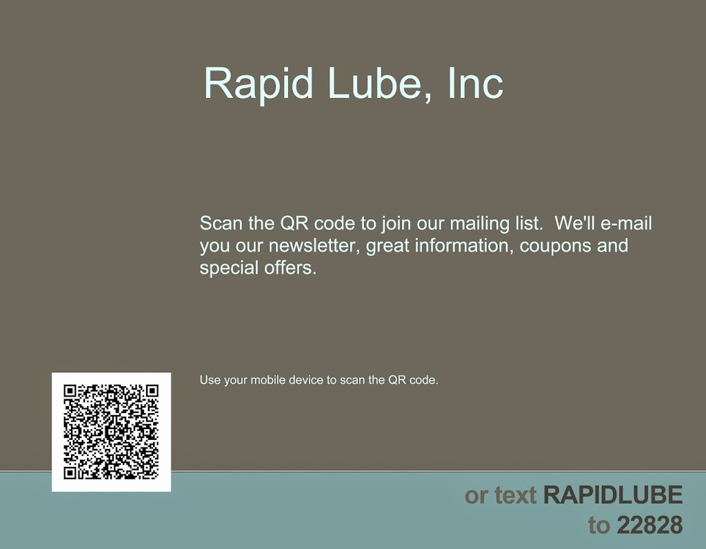 Rapid Lube - Alton | 2620 Washington Ave, Alton, IL 62002, USA | Phone: (618) 462-8778